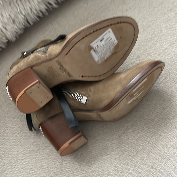 Zadig & Voltaire Molly Suede Ankle Boots - Picture 5 of 9